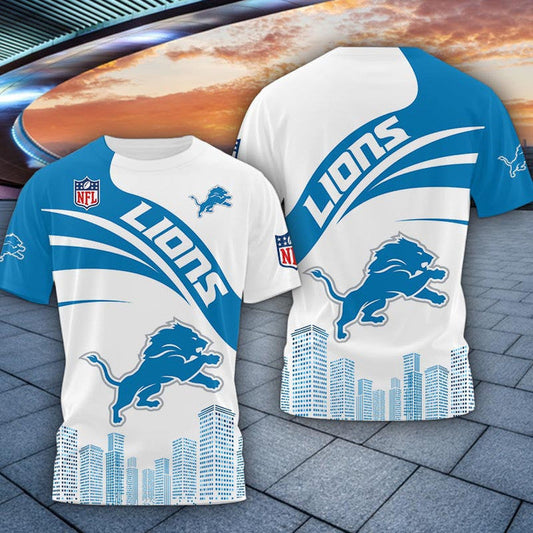 LIMITED EDITION - NEW CUSTOMIZED NFL04 DTL DETROIT LIONS UNISEX T-SHIRT, POLO, HOODIE & JACKETS