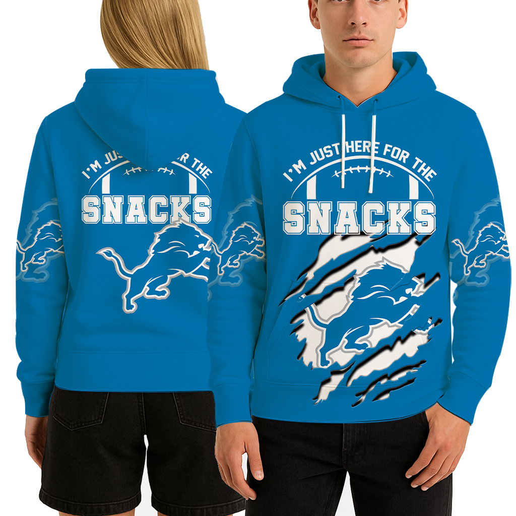 LIMITED EDITION - NEW CUSTOMIZED NFL04 DTL DETROIT LIONS UNISEX T-SHIRT, POLO, HOODIE & JACKETS