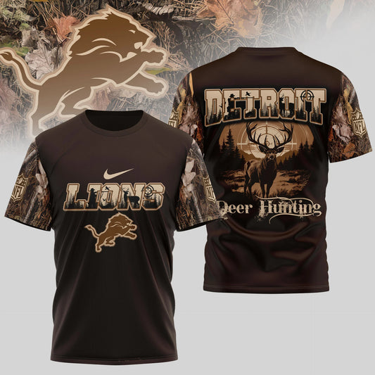 LIMITED EDITION - NEW CUSTOMIZED NFL04 DTL DETROIT LIONS T-SHIRT, HOODIE, ZIP HOODIE