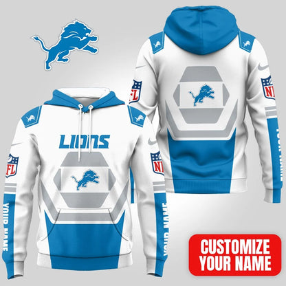 LIMITED EDITION - NEW CUSTOMIZED NFL04 DTL DETROIT LIONS UNISEX T-SHIRT, POLO, HOODIE & JACKETS