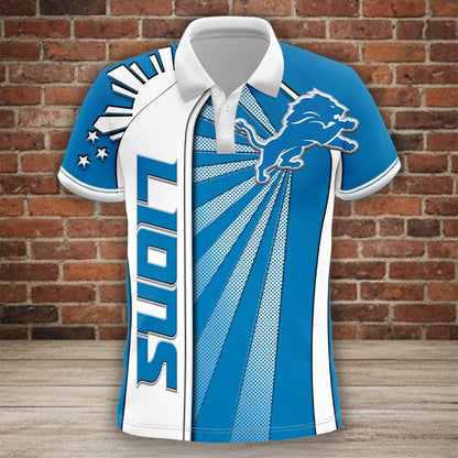 LIMITED EDITION - NEW CUSTOMIZED NFL04 DTL DETROIT LIONS UNISEX T-SHIRT, POLO, HOODIE & JACKETS