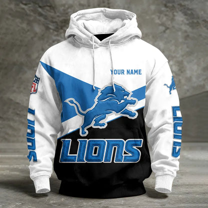 LIMITED EDITION - NEW CUSTOMIZED NFL04 DTL DETROIT LIONS UNISEX T-SHIRT, POLO, HOODIE & JACKETS