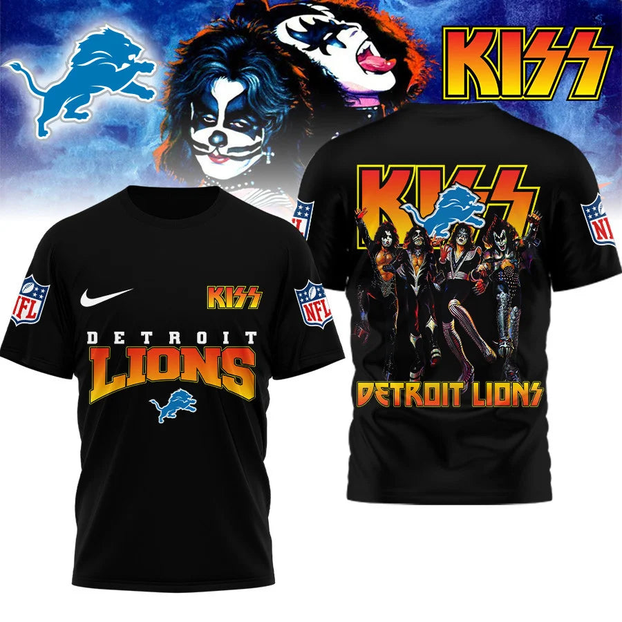 LIMITED EDITION - NEW CUSTOMIZED NFL04 DTL DETROIT LIONS T-SHIRT, HOODIE, ZIP HOODIE