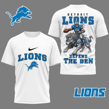 LIMITED EDITION - NEW CUSTOMIZED NFL04 DTL DETROIT LIONS NATION GEAR 3D SHIRT