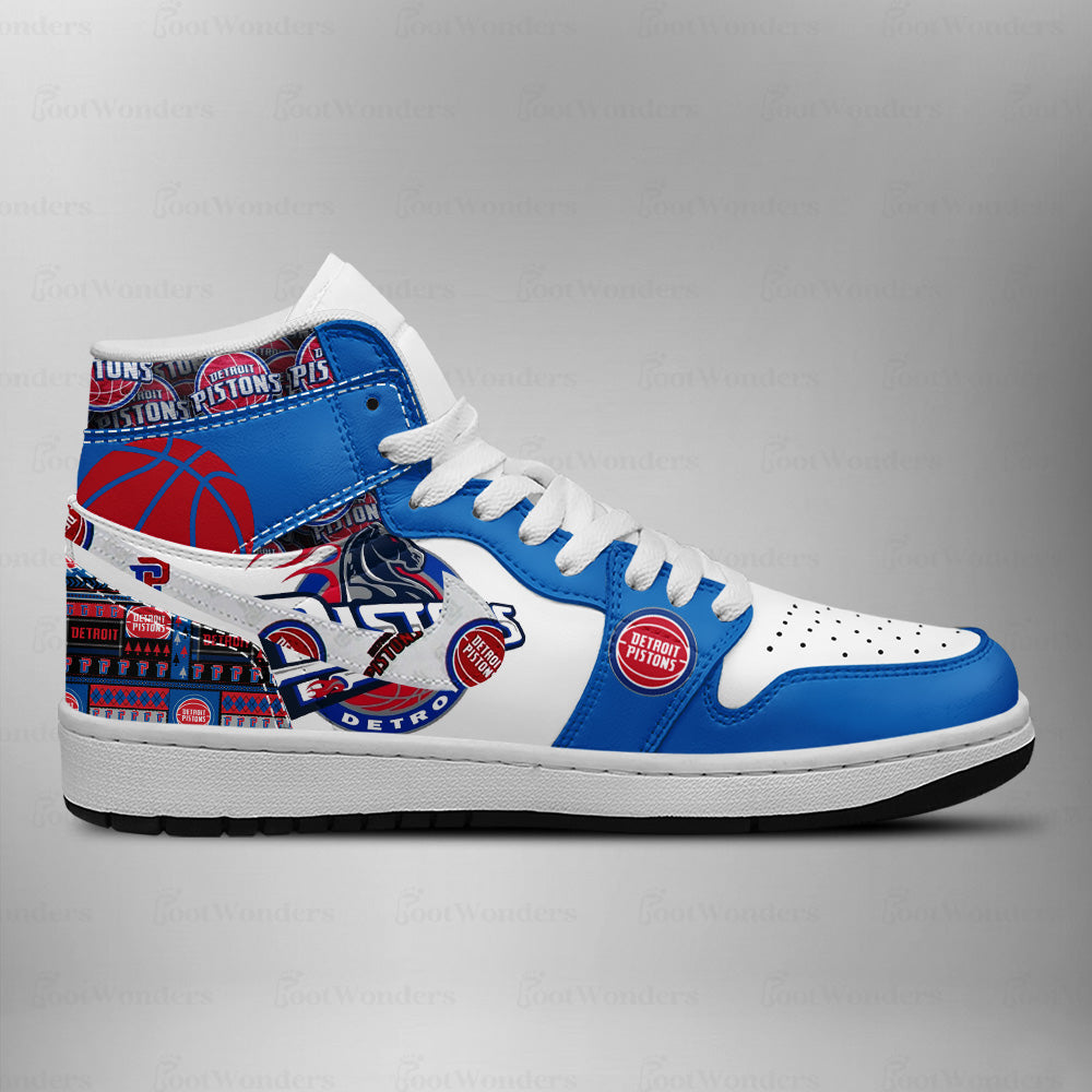 [HOT DEAL] NEW CUSTOMIZED NBA14 DPI DETROIT PISTONS AIR JORDAN SNEAKERS
