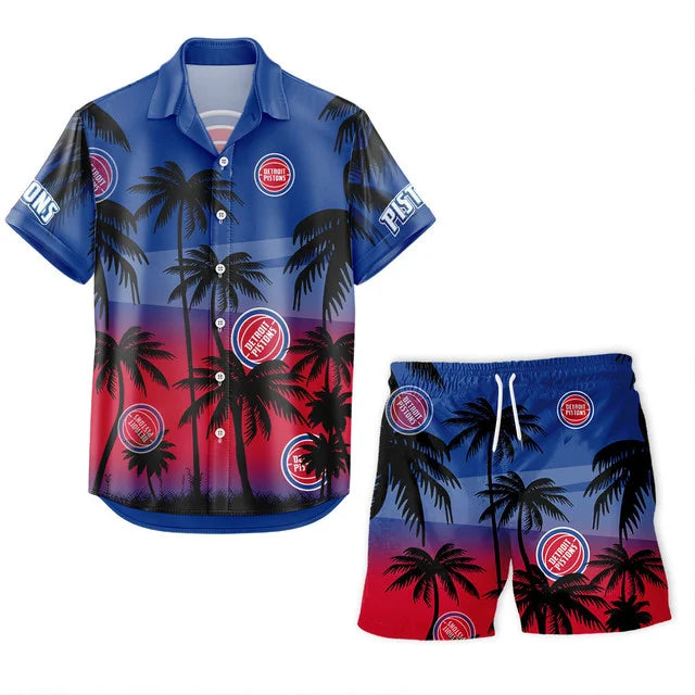 LIMITED EDITION - NEW CUSTOMIZED NBA13 MGR MEMPHIS GRIZZLIES UNISEX HAWAIIAN SHIRT & SHORTS SET