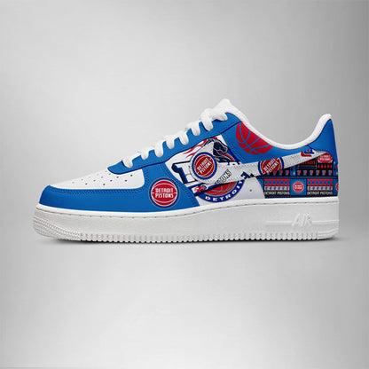 [HOT DEAL] NEW CUSTOMIZED NBA14 DPI DETROIT PISTONS AF1 SHOES