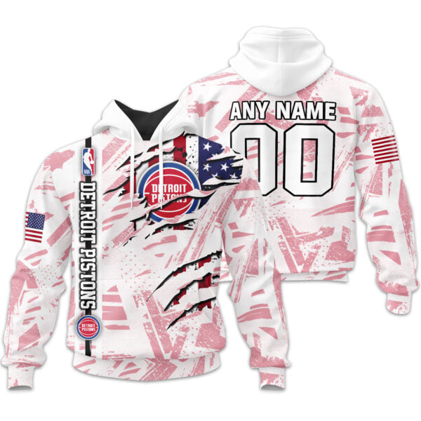 LIMITED EDITION - NEW CUSTOMIZED NBA14 DPI DETROIT PISTONS UNISEX T-SHIRT, POLO, HOODIE & JACKETS