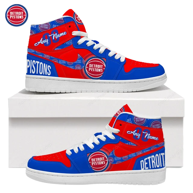[HOT DEAL] NEW CUSTOMIZED NBA14 DPI DETROIT PISTONS AIR JORDAN SNEAKERS