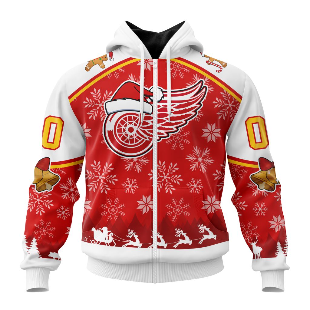 LIMITED EDITION - NEW CUSTOMIZED NHL22 DRW DETROIT RED WINGS UNISEX T-SHIRT, POLO, HOODIE & JACKETS