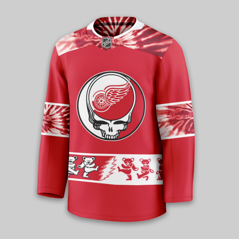 [SUPER SALE] NEW CUSTOMIZED NHL22 DRW DETROIT RED WINGS UNISEX HOCKEY JERSEY