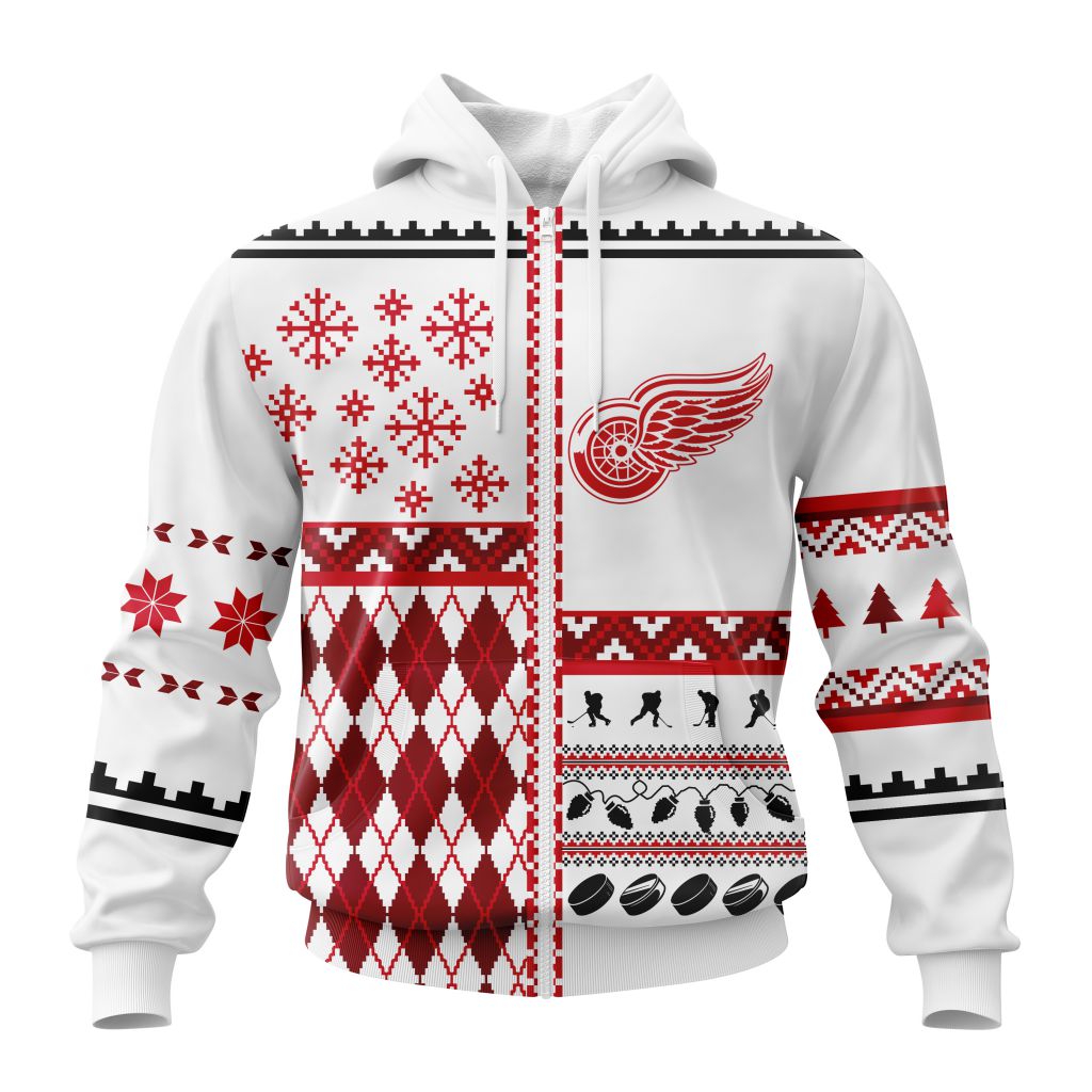 LIMITED EDITION - NEW CUSTOMIZED NHL22 DRW DETROIT RED WINGS UNISEX T-SHIRT, POLO, HOODIE & JACKETS