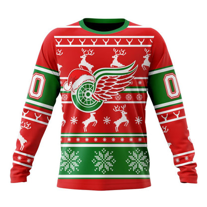 LIMITED EDITION - NEW CUSTOMIZED NHL22 DRW DETROIT RED WINGS UNISEX T-SHIRT, POLO, HOODIE & JACKETS