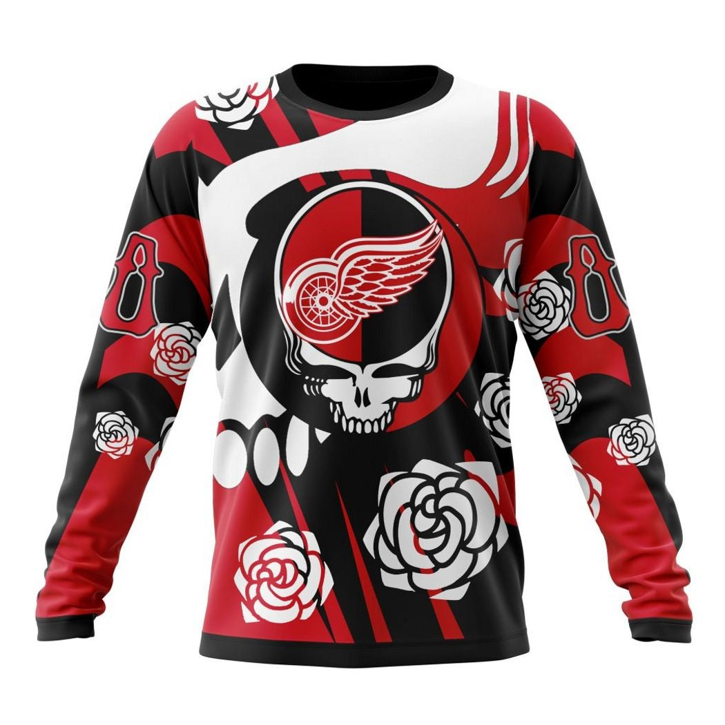 LIMITED EDITION - NEW CUSTOMIZED NHL22 DRW DETROIT RED WINGS T-SHIRT, SWEATSHIRT, HOODIE & ZIP HOODIE