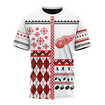 LIMITED EDITION - NEW CUSTOMIZED NHL22 DRW DETROIT RED WINGS UNISEX T-SHIRT, POLO, HOODIE & JACKETS