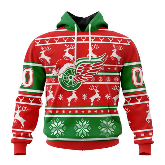 LIMITED EDITION - NEW CUSTOMIZED NHL22 DRW DETROIT RED WINGS UNISEX T-SHIRT, POLO, HOODIE & JACKETS