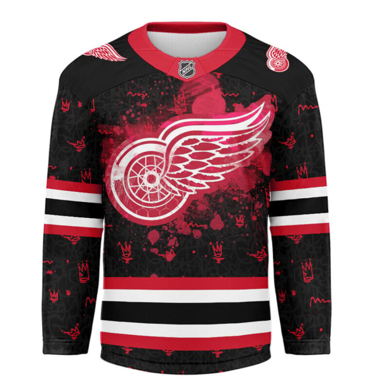 LIMITED EDITION - NEW CUSTOMIZED NHL22 DR WINGS UNISEX HOCKEY JERSEY