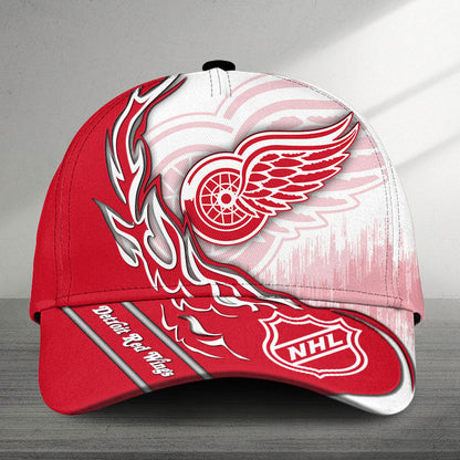 LIMITED EDITION - NEW CUSTOMIZED NHL22 DRW DETROIT RED WINGS CLASSIC CAP
