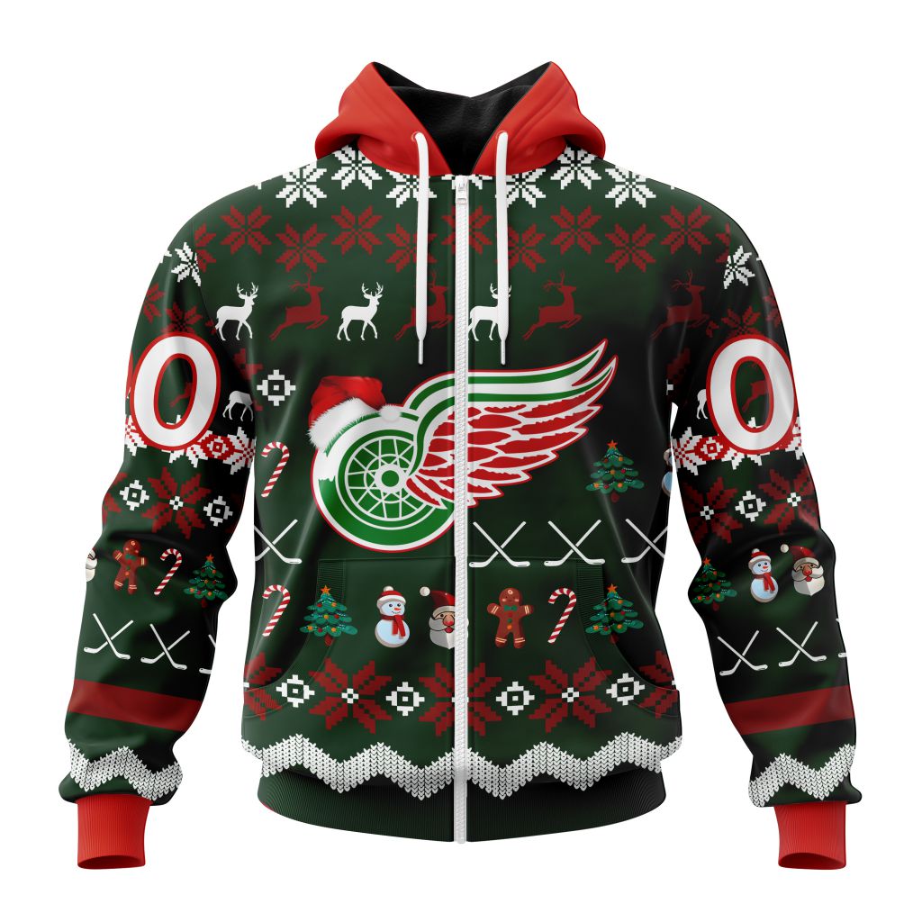 LIMITED EDITION - NEW CUSTOMIZED NHL22 DRW DETROIT RED WINGS UNISEX T-SHIRT, POLO, HOODIE & JACKETS