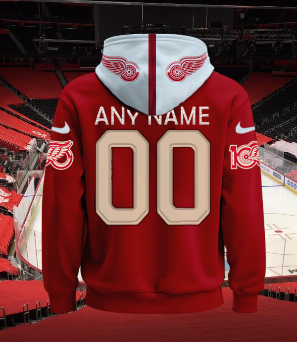 LIMITED EDITION - NEW CUSTOMIZED NHL22 DRW DETROIT RED WINGS UNISEX T-SHIRT, POLO, HOODIE & JACKETS