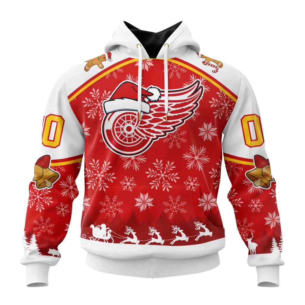 LIMITED EDITION - NEW CUSTOMIZED NHL22 DRW DETROIT RED WINGS UNISEX T-SHIRT, POLO, HOODIE & JACKETS