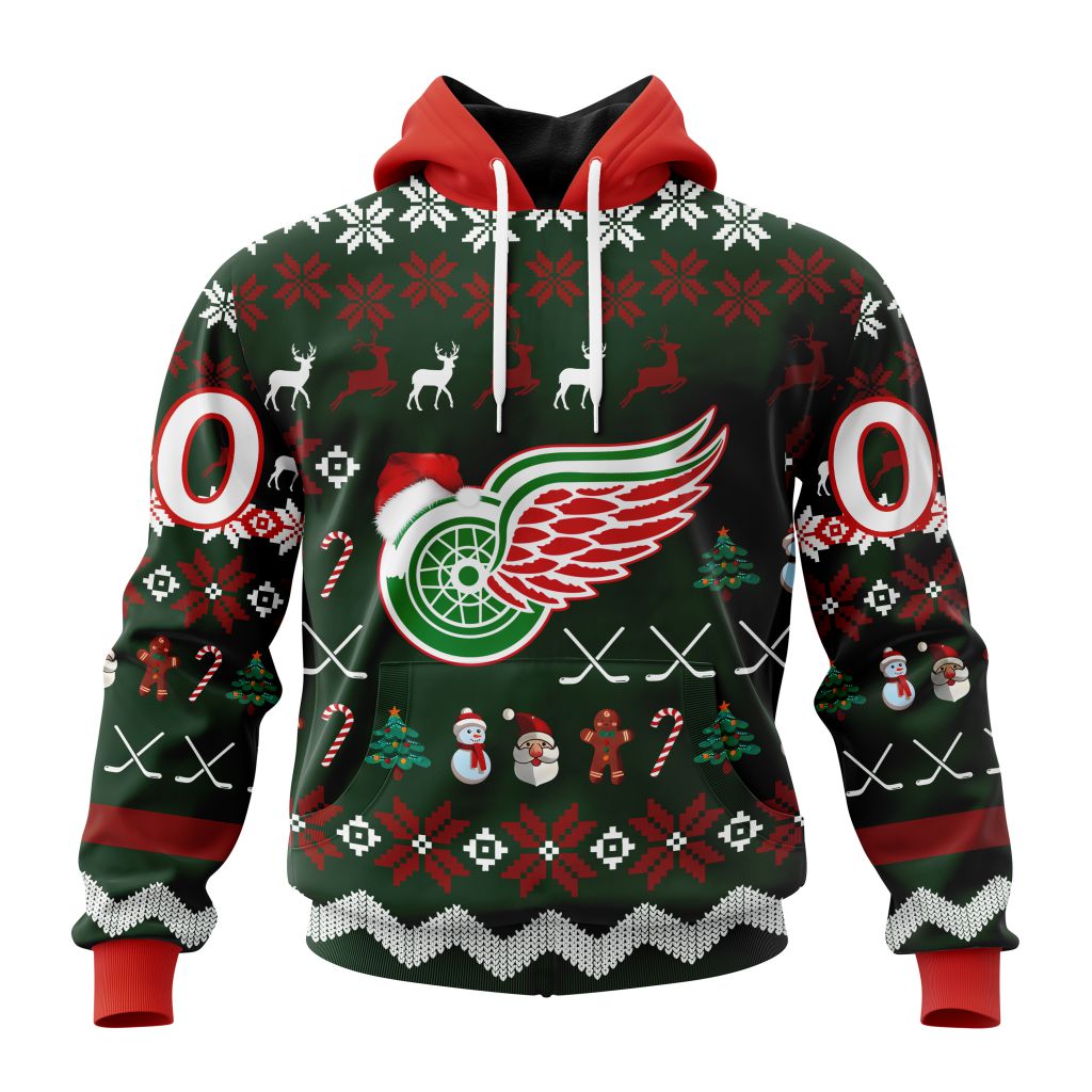 LIMITED EDITION - NEW CUSTOMIZED NHL22 DRW DETROIT RED WINGS UNISEX T-SHIRT, POLO, HOODIE & JACKETS