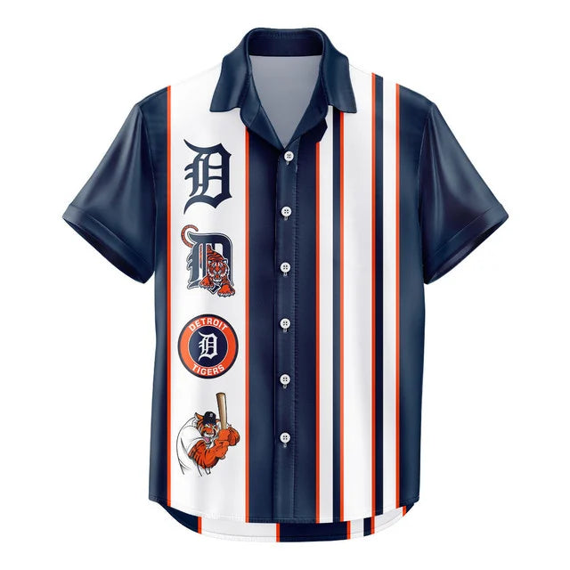 LIMITED EDITION - NEW CUSTOMIZED MLB16 DTS DETROIT TIGERS UNISEX HAWAIIAN SHIRT