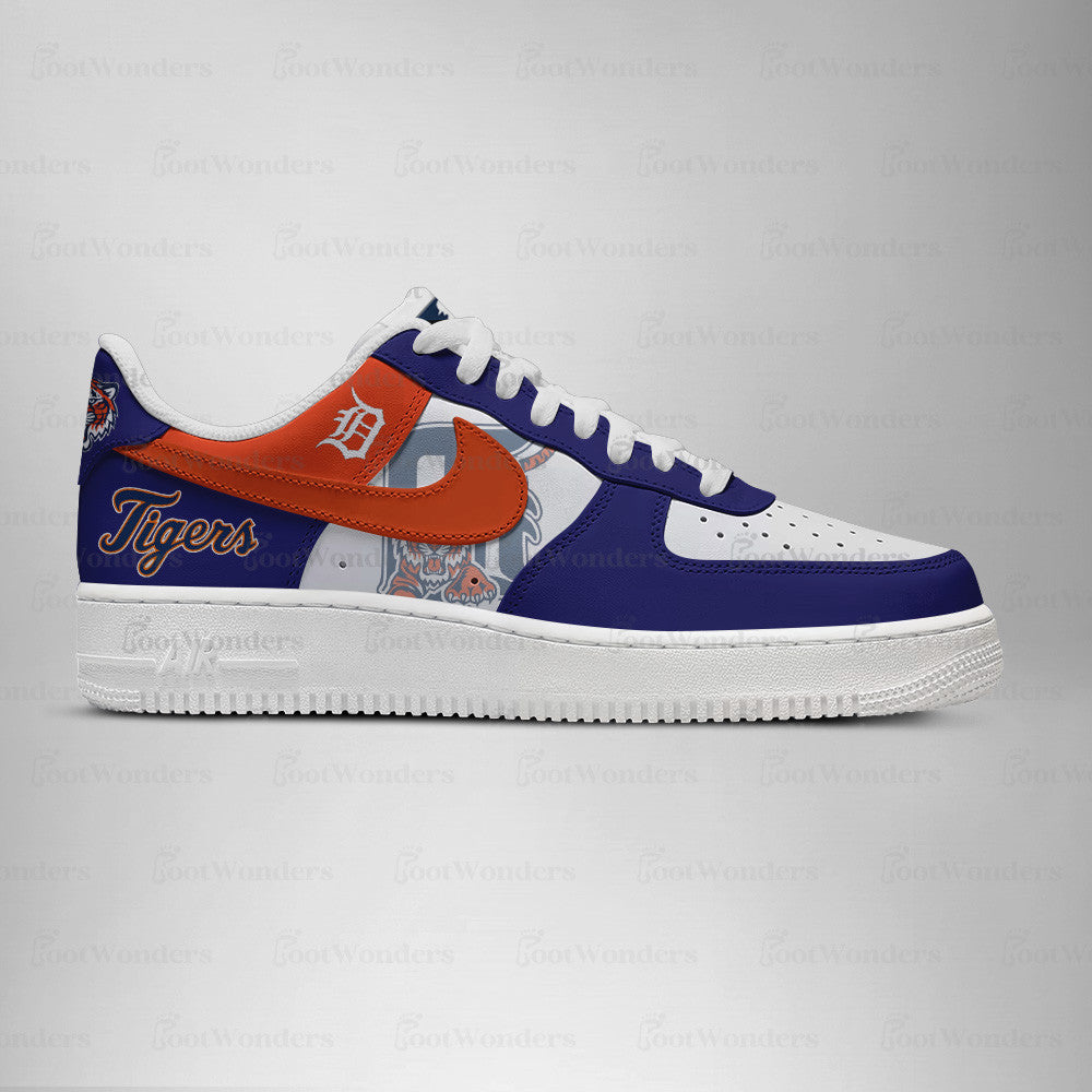 LIMITED EDITION - NEW CUSTOMIZED MLB16 DT TIGERS AF1 SHOES