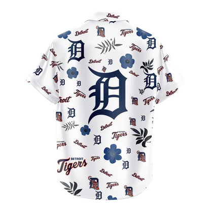 LIMITED EDITION - NEW CUSTOMIZED MLB16 DTS DETROIT TIGERS UNISEX HAWAIIAN SHIRT & SHORTS SET
