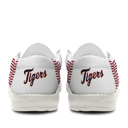 LIMITED EDITION - NEW CUSTOMIZED MLB16 DTS DETROIT TIGERS LOAFER SHOES