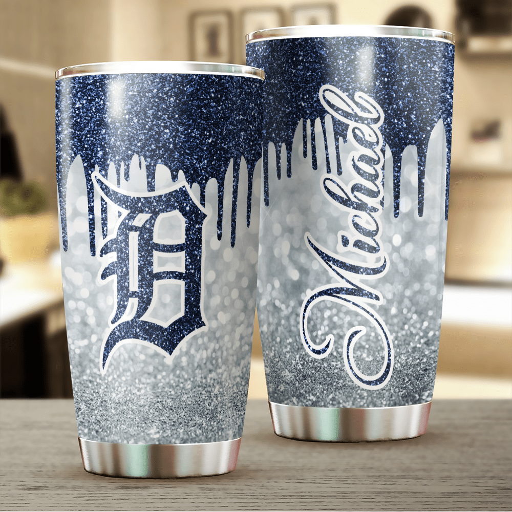 LIMITED EDITION - NEW CUSTOMIZED MLB16 DT TIGERS TUMBLER CUP