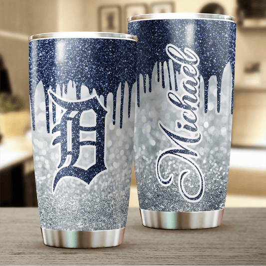 LIMITED EDITION - NEW CUSTOMIZED MLB16 DT TIGERS TUMBLER CUP