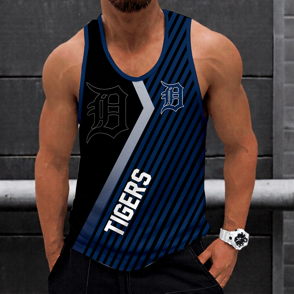 LIMITED EDITION - NEW CUSTOMIZED MLB16 DETROIT TIGERS UNISEX TANK TOP