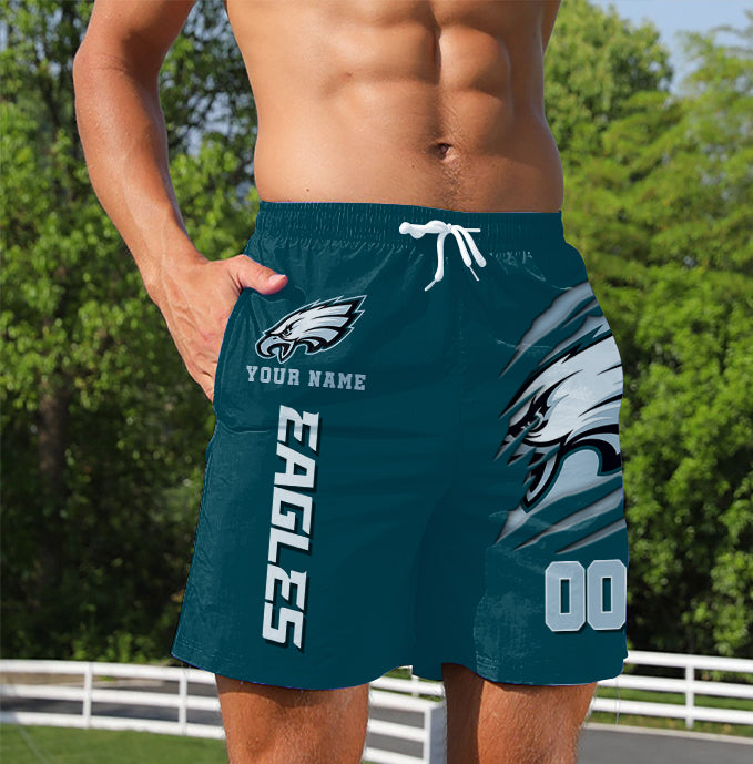 LIMITED EDITION - NEW PREMIUM NFL02 PPE PHILADELPHIA EAGLES SHORT PANTS