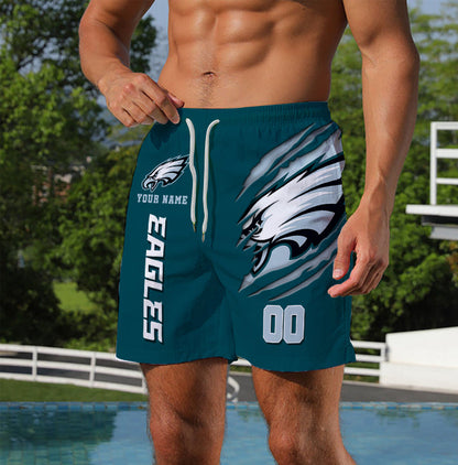 LIMITED EDITION - NEW PREMIUM NFL02 PPE PHILADELPHIA EAGLES SHORT PANTS