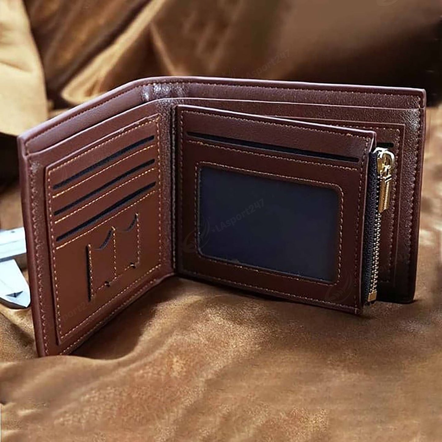 LIMITED EDITION - NEW CUSTOMIZED NFL23 CLP CAROLINA PANTHERS LEATHER WALLET