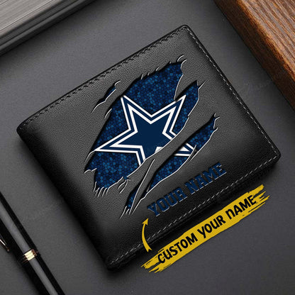 LIMITED EDITION - NEW CUSTOMIZED NFL21 DCB DALLAS COWBOYS LEATHER WALLET