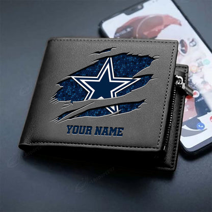 LIMITED EDITION - NEW CUSTOMIZED NFL21 DCB DALLAS COWBOYS LEATHER WALLET