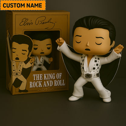 New Personalized Elvis Presley Acrylic Block Gift For Fan