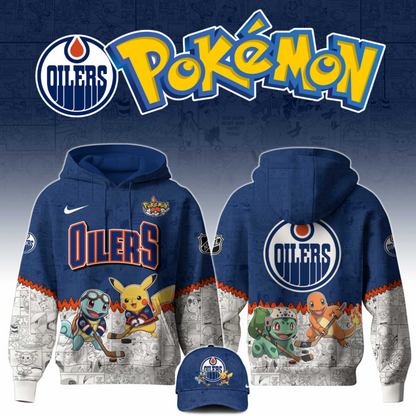 LIMITED EDITION - NEW CUSTOMIZED NHL03 EMO EDMONTON OILERS X POKÉMON T-SHIRT, SWEATSHIRT, HOODIE & ZIP HOODIE