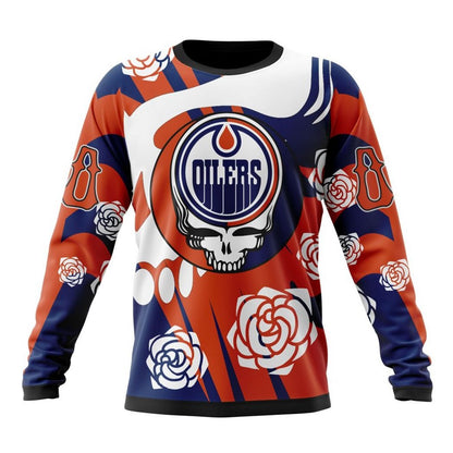 LIMITED EDITION - NEW CUSTOMIZED NHL03 EMO EDMONTON OILERS T-SHIRT, SWEATSHIRT, HOODIE & ZIP HOODIE