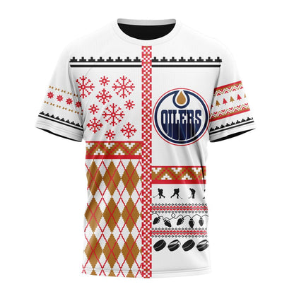 LIMITED EDITION - NEW CUSTOMIZED NHL03 EMO EDMONTON OILERS UNISEX T-SHIRT, POLO, HOODIE & JACKETS