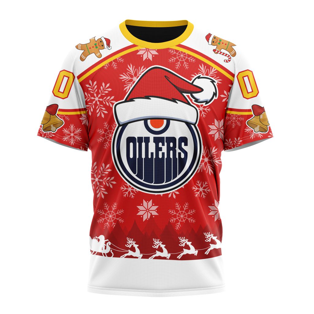 LIMITED EDITION - NEW CUSTOMIZED NHL03 EMO EDMONTON OILERS UNISEX T-SHIRT, POLO, HOODIE & JACKETS