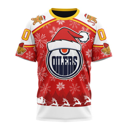 LIMITED EDITION - NEW CUSTOMIZED NHL03 EMO EDMONTON OILERS UNISEX T-SHIRT, POLO, HOODIE & JACKETS