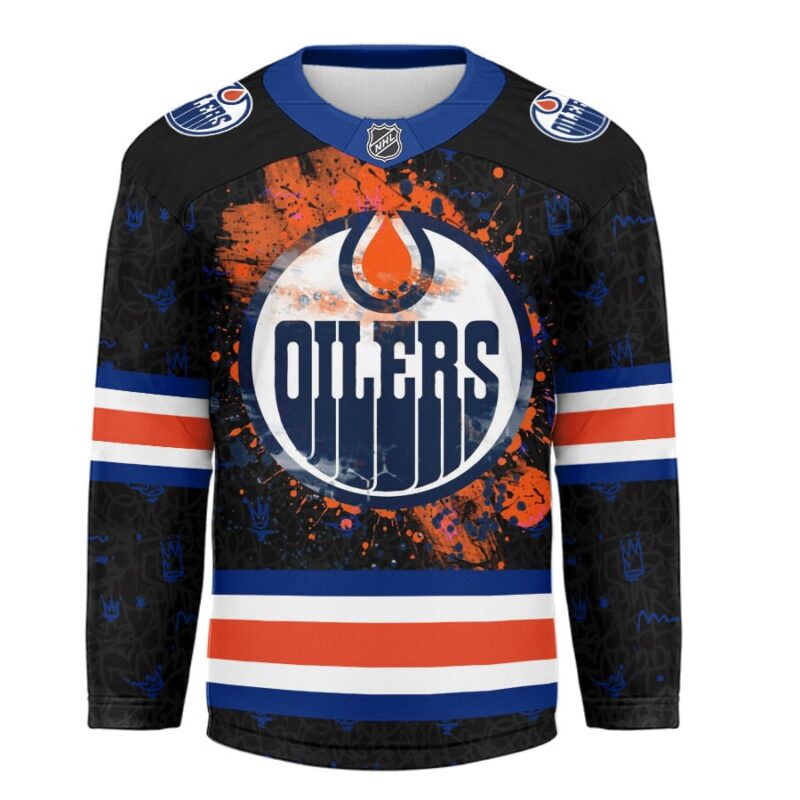 LIMITED EDITION - NEW CUSTOMIZED NHL03 ED OILERS UNISEX HOCKEY JERSEY