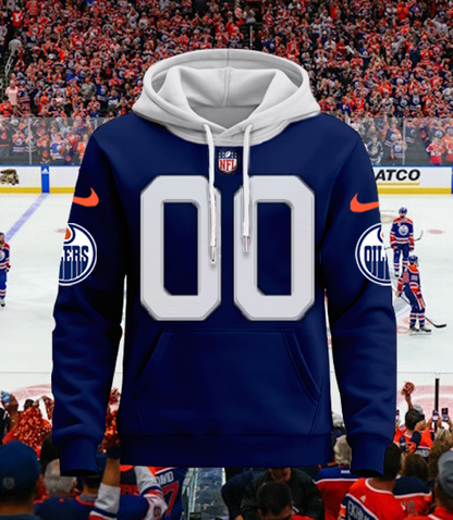 LIMITED EDITION - NEW CUSTOMIZED NHL03 EMO EDMONTON OILERS UNISEX T-SHIRT, POLO, HOODIE & JACKETS