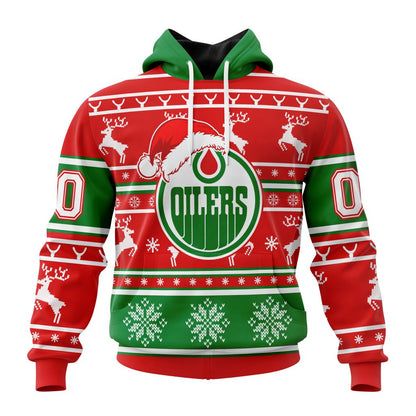 LIMITED EDITION - NEW CUSTOMIZED NHL03 EMO EDMONTON OILERS UNISEX T-SHIRT, POLO, HOODIE & JACKETS
