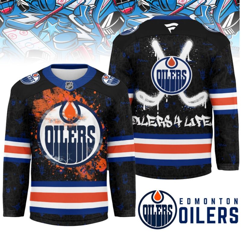 LIMITED EDITION - NEW CUSTOMIZED NHL03 ED OILERS UNISEX HOCKEY JERSEY