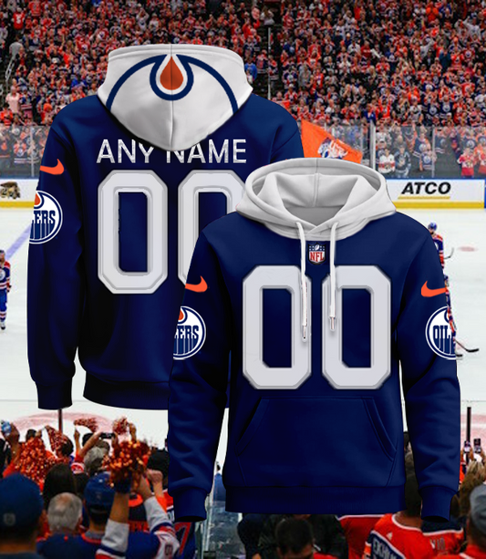 LIMITED EDITION - NEW CUSTOMIZED NHL03 EMO EDMONTON OILERS UNISEX T-SHIRT, POLO, HOODIE & JACKETS