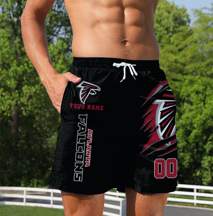 LIMITED EDITION - NEW PREMIUM NFL18 ATF ATLANTA FALCONS SHORT PANTS